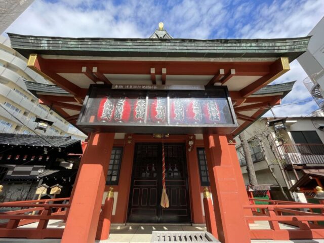 拝殿②(吉原神社)