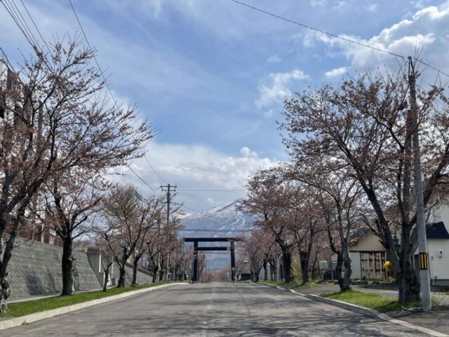 第一鳥居前（岩内神社）