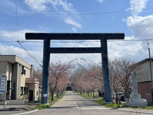 第二の鳥居（岩内神社）
