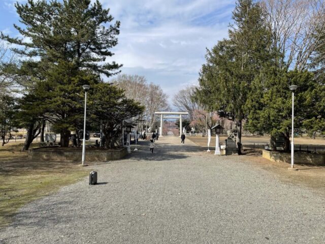 社殿→「第三の鳥居」（岩内神社）