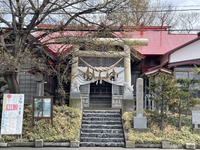 鳥居前②(金刀比羅神社)