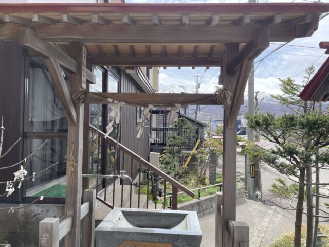 手水舎(金刀比羅神社)