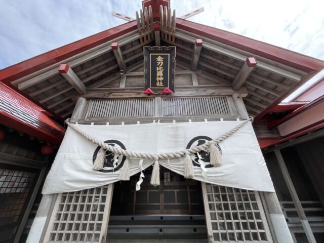 拝殿(金刀比羅神社)