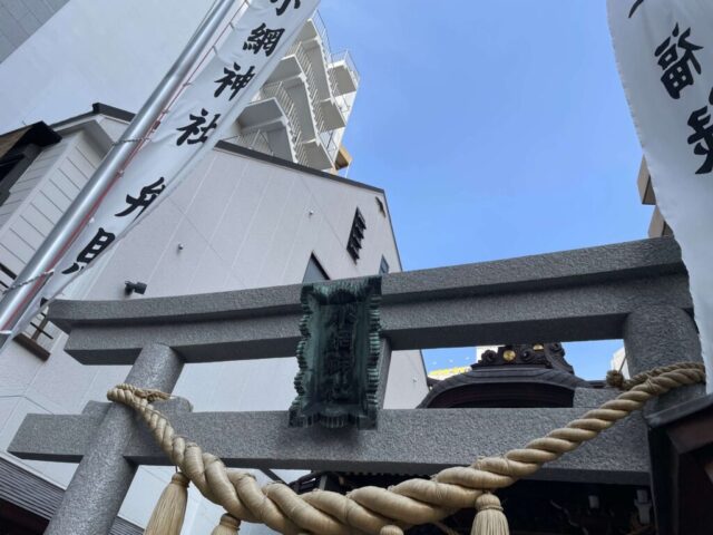 鳥居②（小網神社）