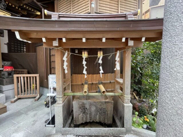 手水舎（小網神社）