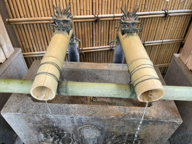 手水舎②（小網神社）