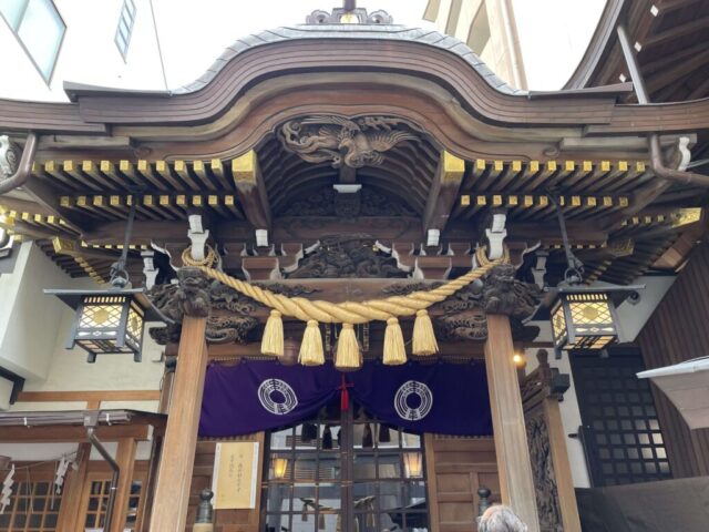 拝殿（小網神社）