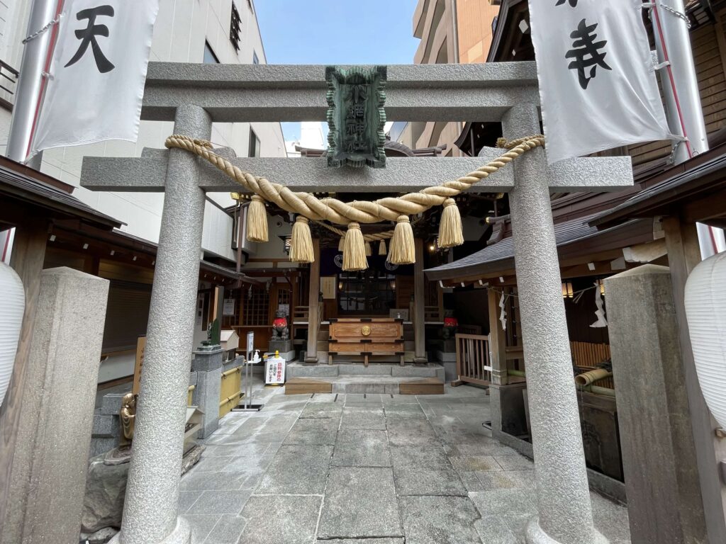 鳥居②（小網神社）