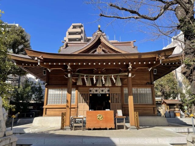 拝殿(天祖神社)