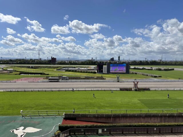 指定席B→「正面」(中京競馬場)