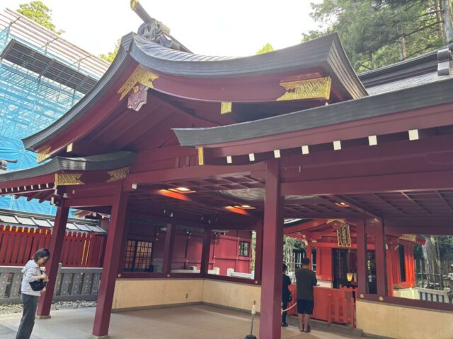 拝殿②(九頭龍神社(新宮))
