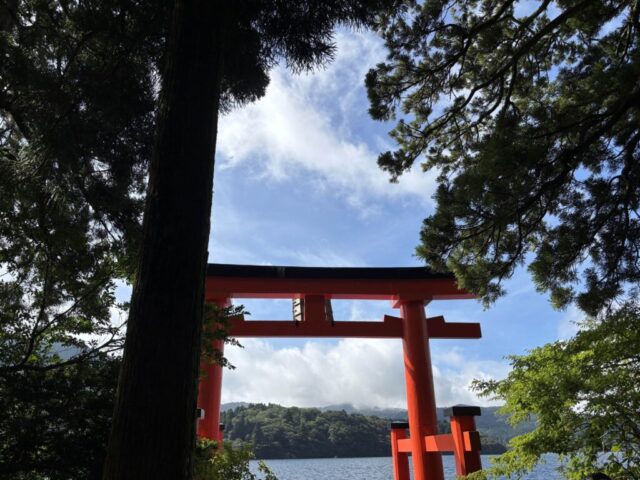 平和の鳥居③(箱根神社)