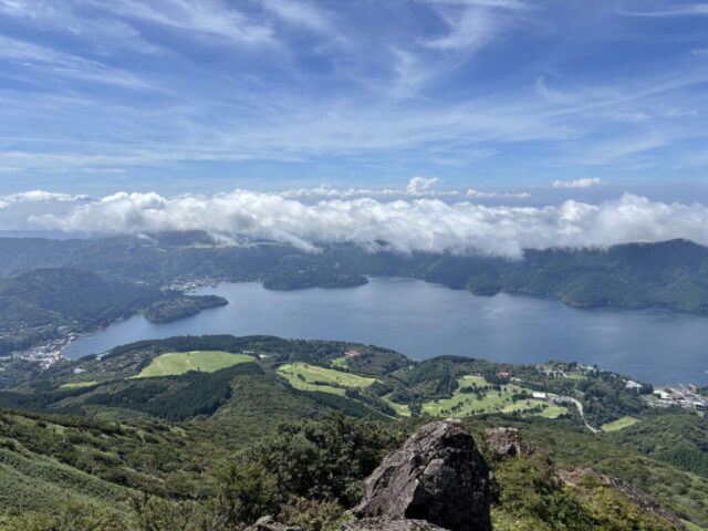 展望デッキ→芦ノ湖（駒ヶ岳山頂）