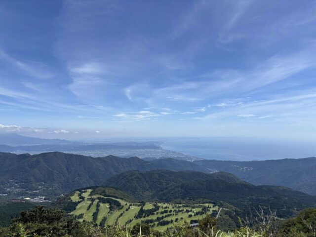 海ノニワ→「相模湾側」（駒ヶ岳山頂）