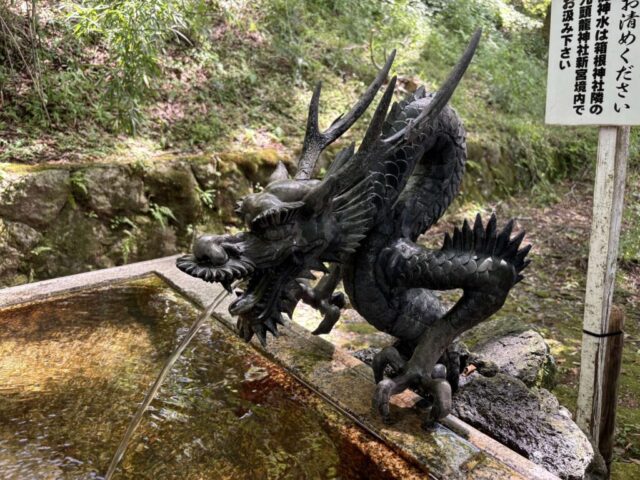 手水鉢②(九頭龍神社)