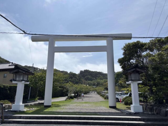 第一鳥居前②(安房神社)
