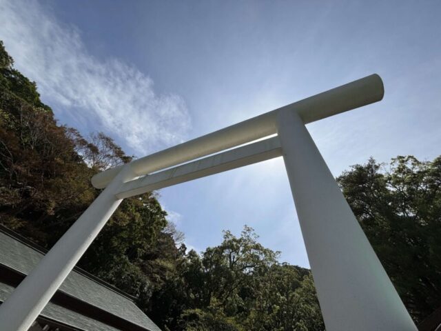 第二鳥居(安房神社)
