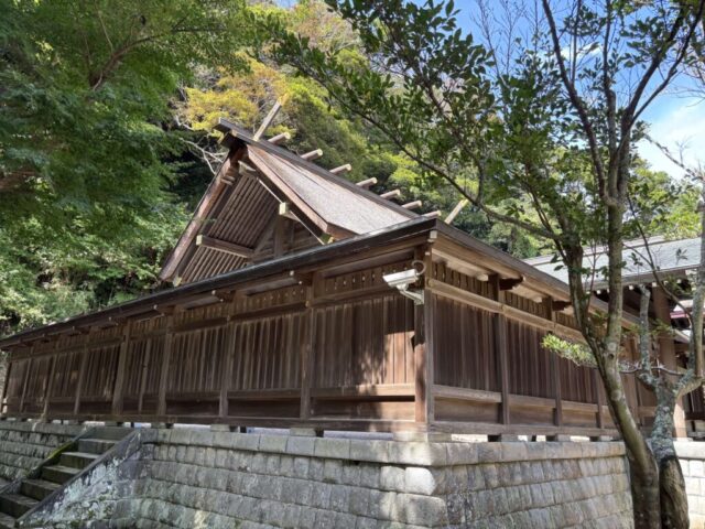 本殿②(安房神社)