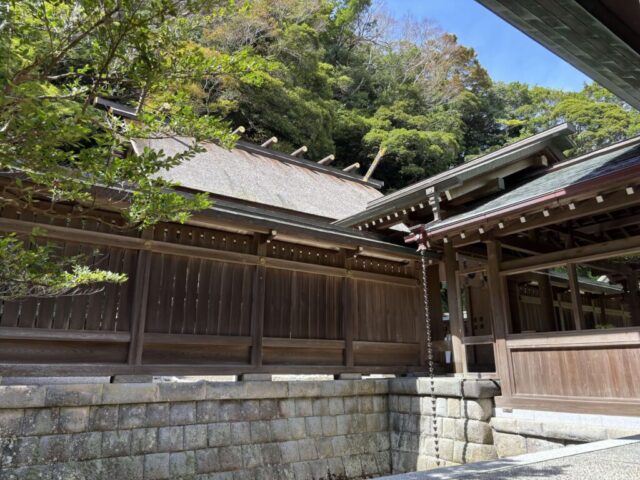 本殿(安房神社)