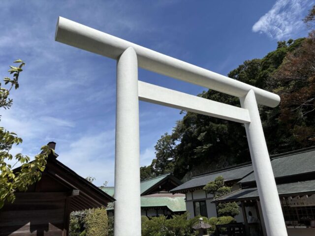 第二鳥居③(安房神社)