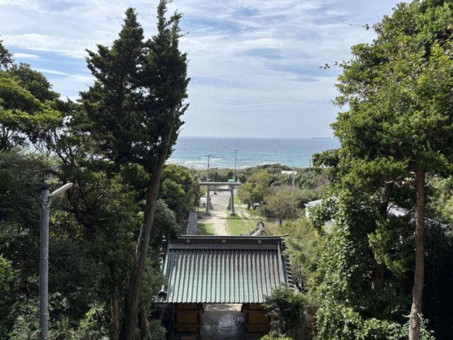 厄祓坂→「随身門」③(洲崎神社)