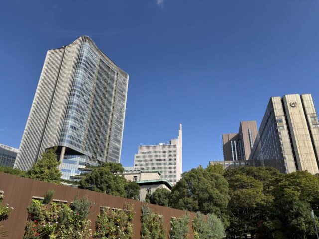 工事中（日比谷公園）