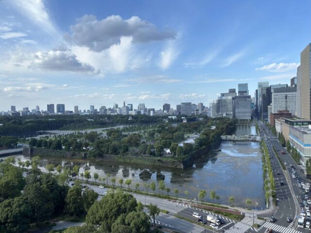 東京ミッドタウン日比谷→「皇居」