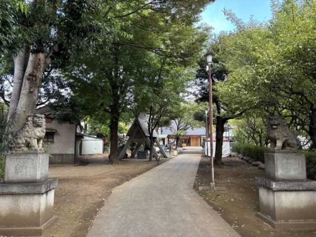参道（北野神社）