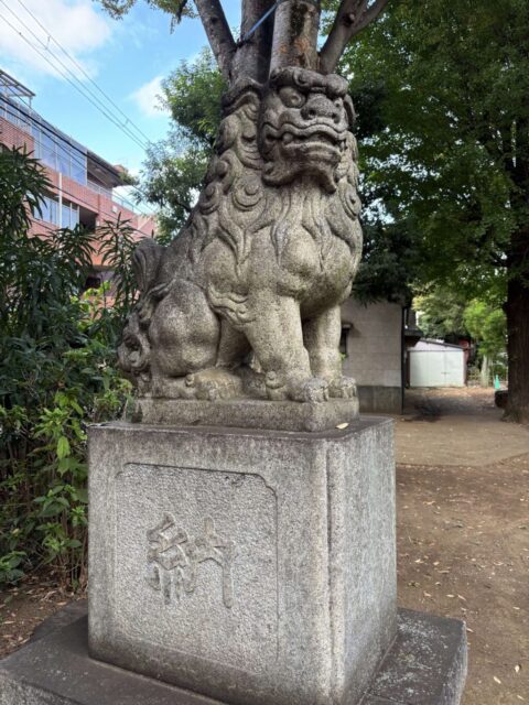 狛犬（北野神社）
