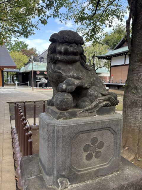 狛犬②（北野神社）