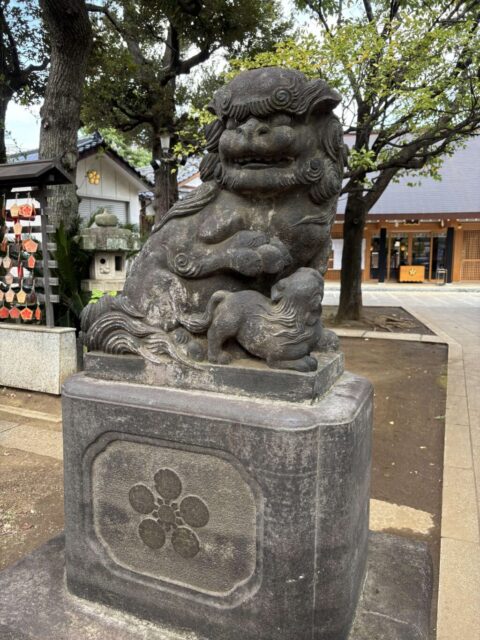 狛犬②（北野神社）