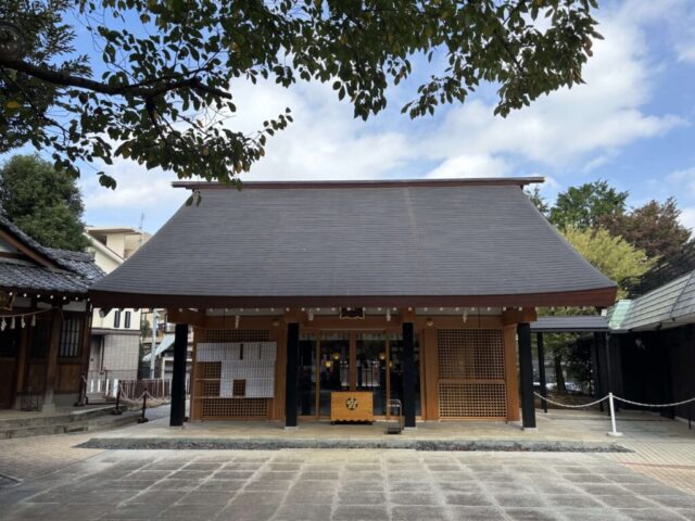 拝殿前（北野神社）