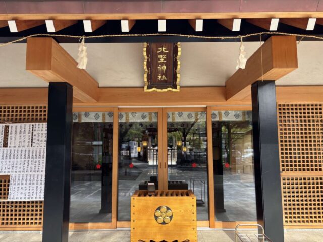 拝殿②（北野神社）