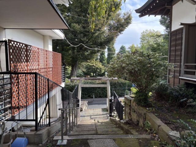 社務所→「鳥居」（北野神社）