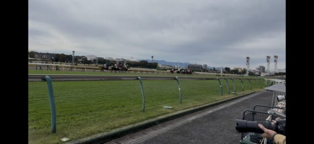 第３Ｒ　２歳未勝利　2,000メートル（芝）→「直線」③