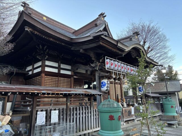 拝殿③（瀧野川八幡神社）