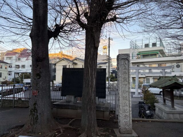 皇太子殿下御誕生記念樹（瀧野川八幡神社）