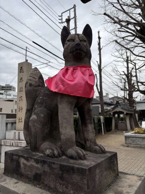 神狐（飛木稲荷神社）
