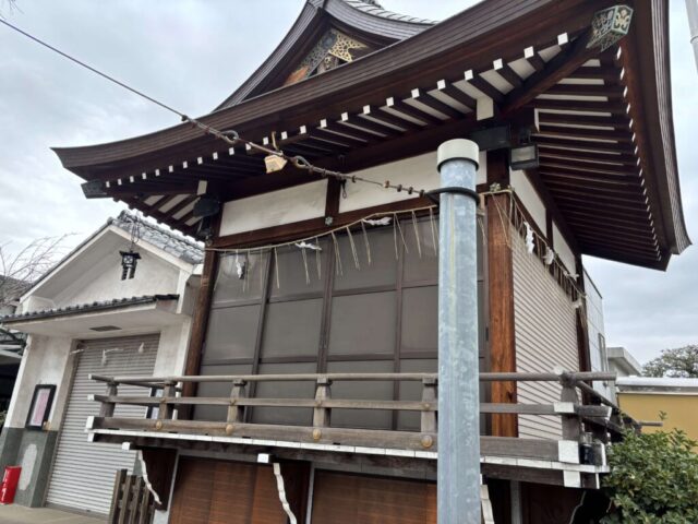 神楽殿（飛木稲荷神社）