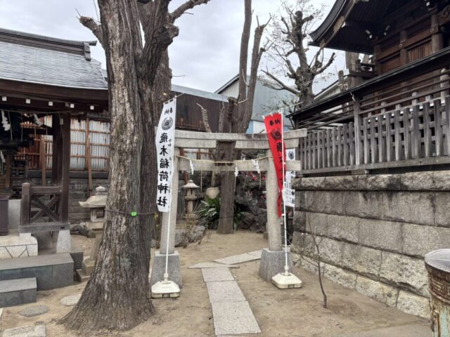 拝殿 左横③（飛木稲荷神社）