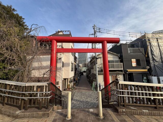 赤い鳥居（中央区佃）