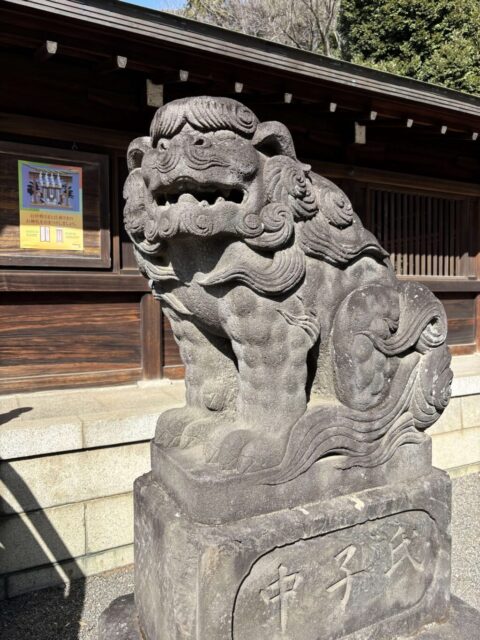 狛犬（井草八幡宮）