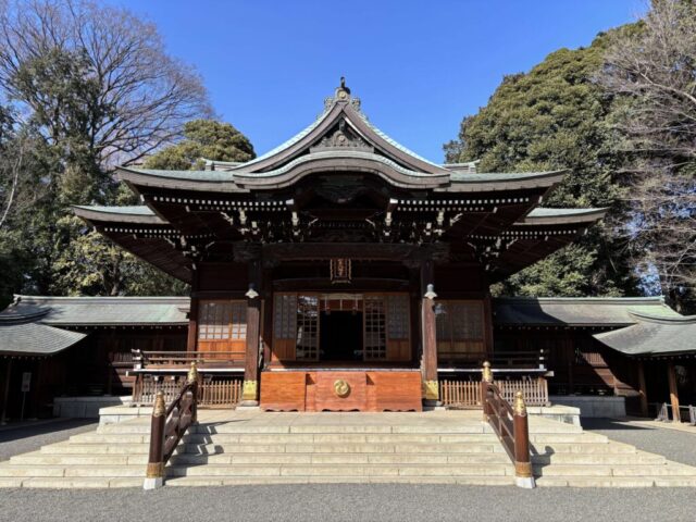 拝殿（井草八幡宮）