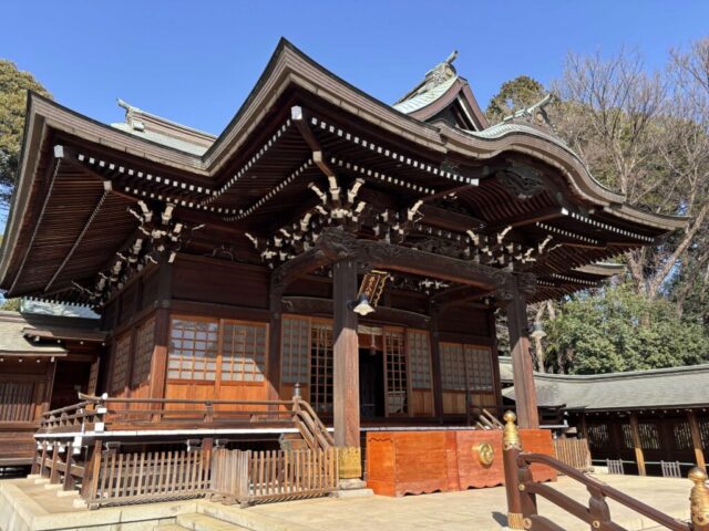 拝殿⑤（井草八幡宮）