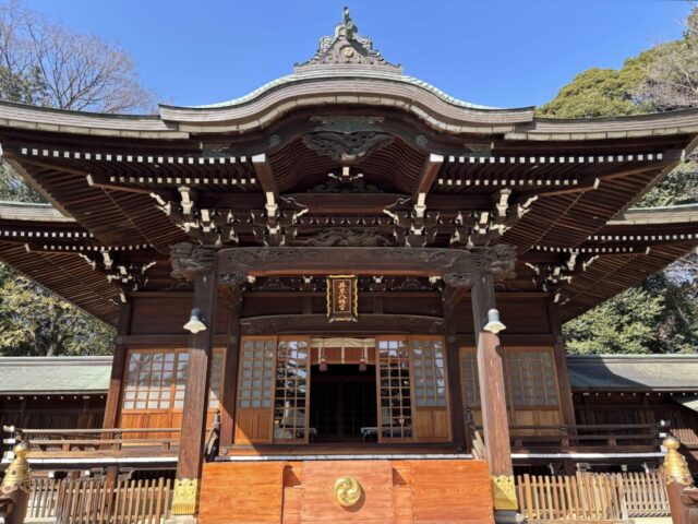 拝殿③（井草八幡宮）