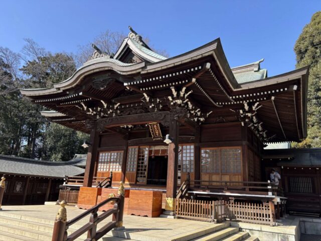 拝殿②（井草八幡宮）