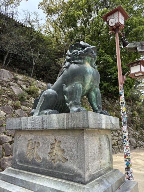 狛犬（厳島神社）