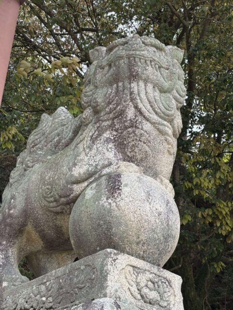 狛犬②（厳島神社）