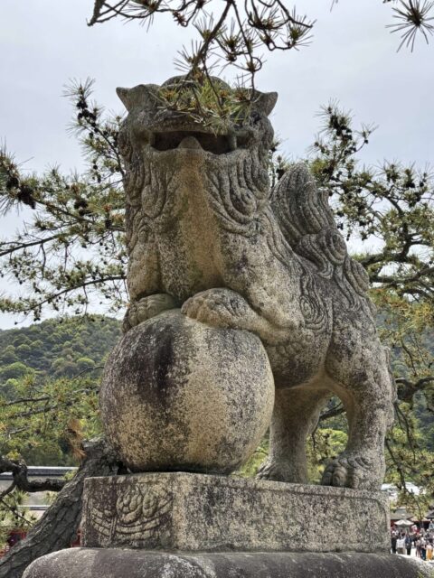 狛犬③（厳島神社）