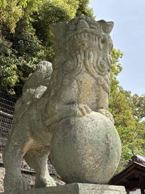 狛犬③（厳島神社）